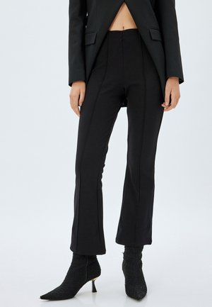 Koton FLARED - Stoffhose - black