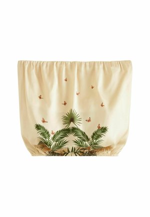 BANDEAU MUTED TROPICAL  - Blūze - beige