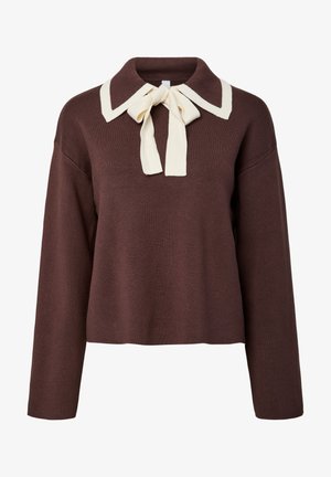 YAS, YASJOSIE - Trui - chocolate brown