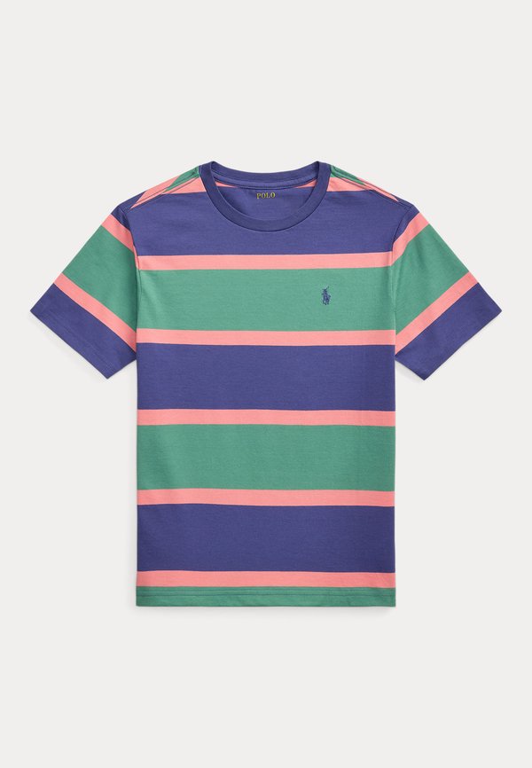 STRIPED COTTON JERSEY T-SHIRT - Print T-shirt 1