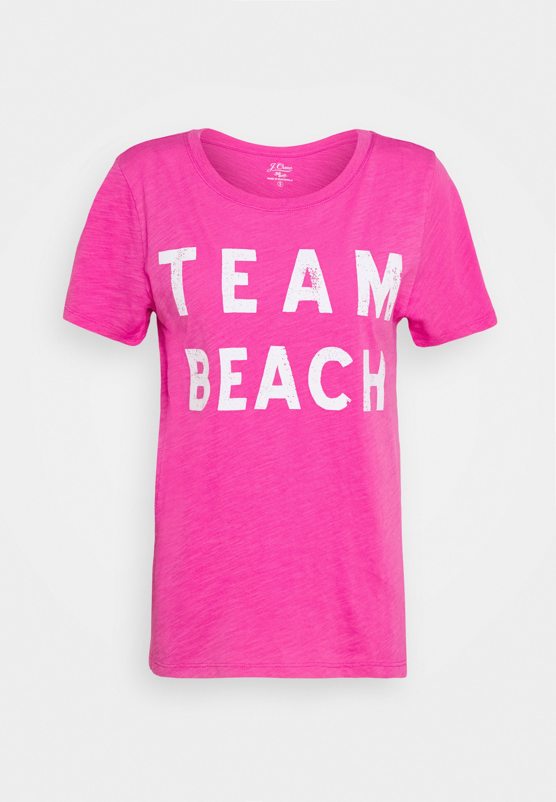 J.CREW TEAM BEACH TEE T shirts med print vibrant fuchsia J.CREW TEAM BEACH TEE - T-shirts med print - vibrant fuchsia