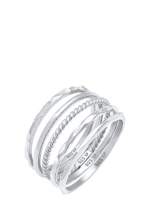 5 PACK BASIC - Ring - silberfarben
