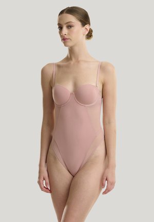 Body / Bodystocking - powder pink