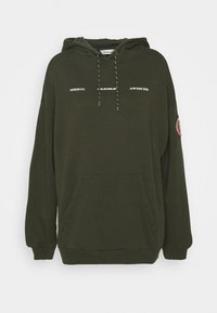 Holzweiler Felpa con cappuccio - dark green