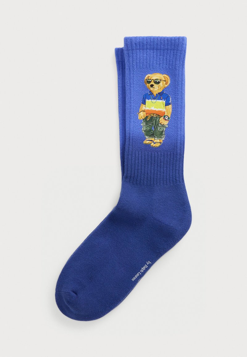 Polo Ralph Lauren - POLO BEAR COTTON-BLEND CREW SOCKS - Socks - blue, Enlarge