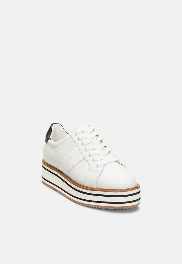 AMELIA LEATHER PLATFORM SNEAKER - Trainers4