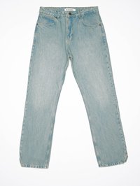 AMARU - Egyenes szárú farmer - sand blue