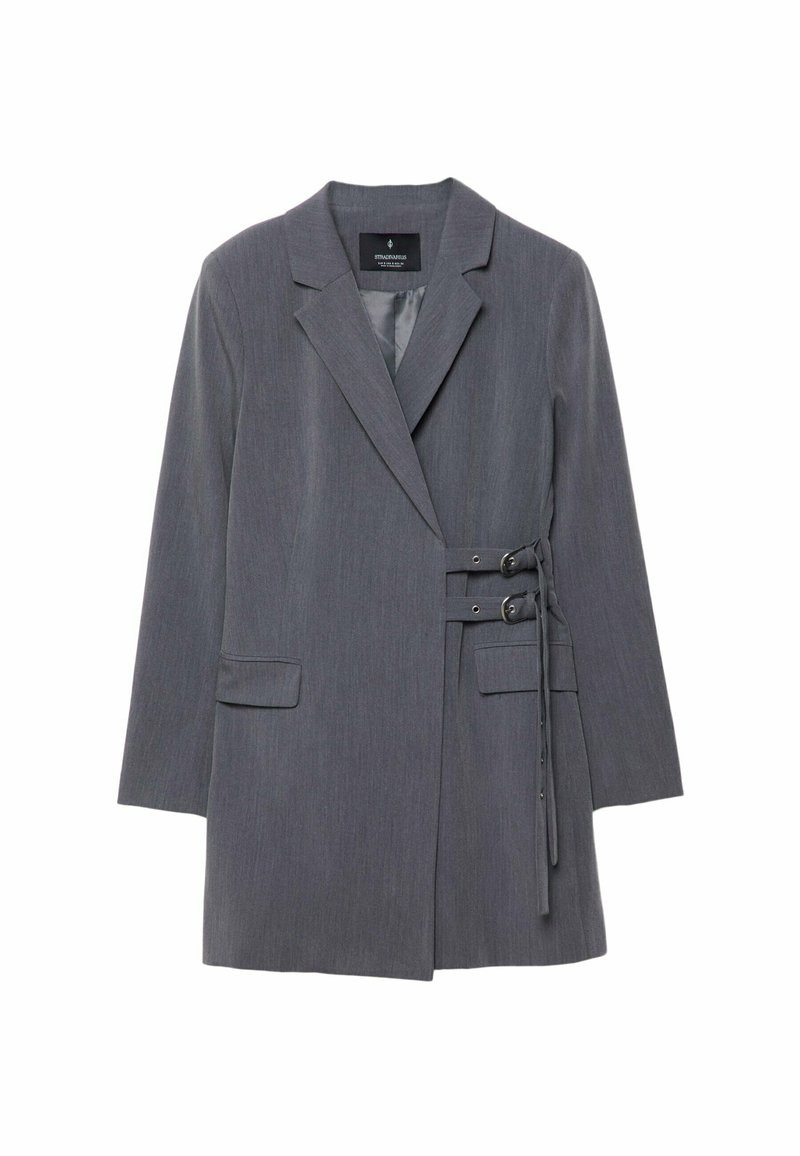 Stradivarius Etui-jurk donkergrijs