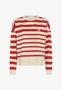 Ausgewählt, valiant poppy irregular stripe