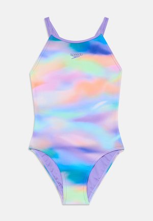 GIRLS PRINTED TWIN STRAP - Maillot de bain - purple mist
