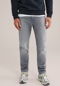 WE Fashion BLUE RIDGE - Straight leg jeans - light grey