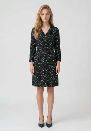 Outfitters Nation, Vestido camisero - azul marino