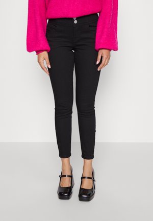 Vero Moda Petite VMDONNA  - Skinny-Farkut - black