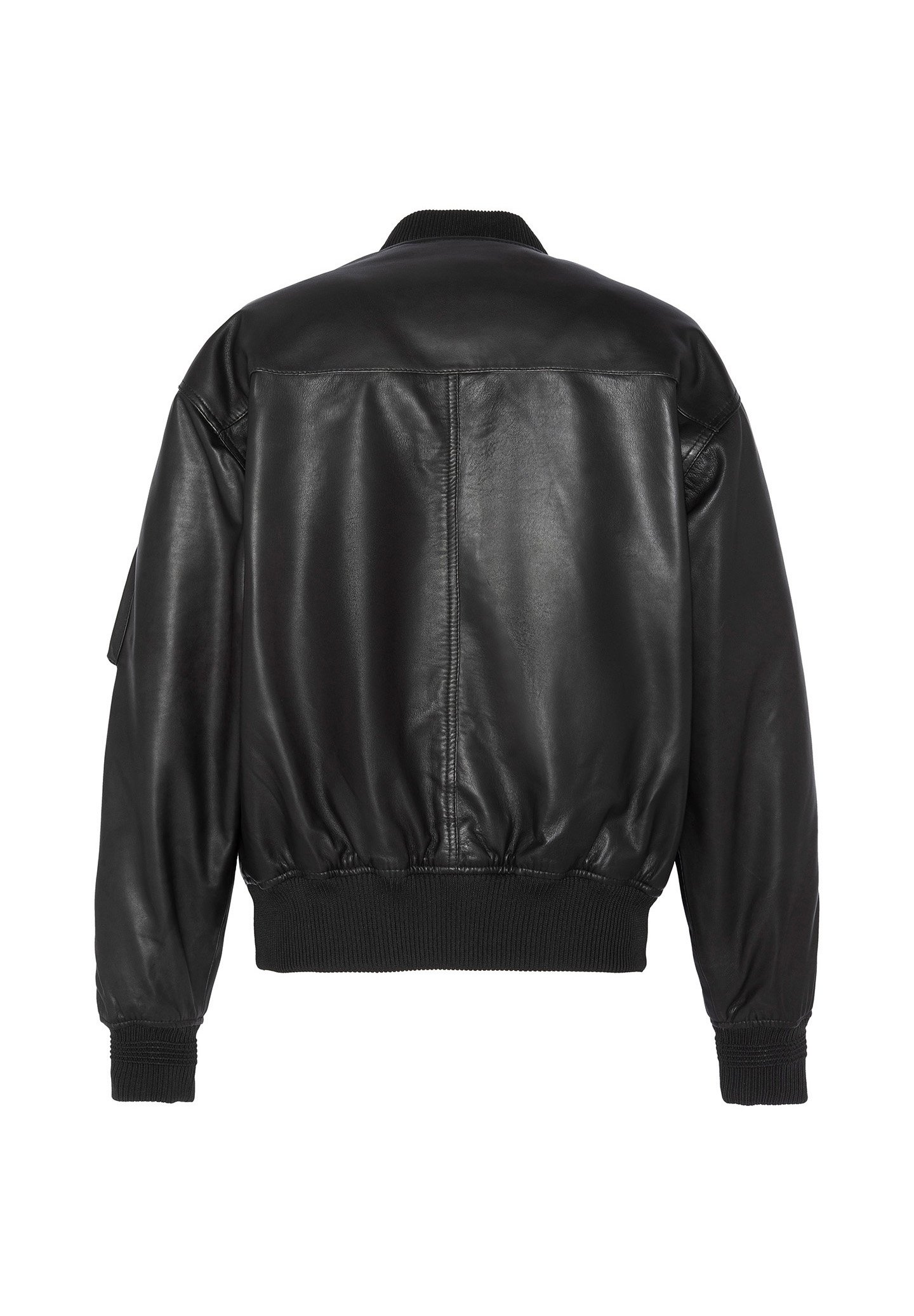 Schott　LOOSE FIT LEATHER JACKET Schott black '80s leather jacket- goldsmith vintage