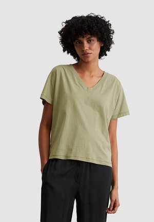 Marc O'Polo REGULAR  - Basic T-shirt - smooth sage
