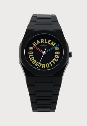 D1 Milano, HARLEM GLOBETROTTERS WATCH UNISEX SET - Rannekello - black
