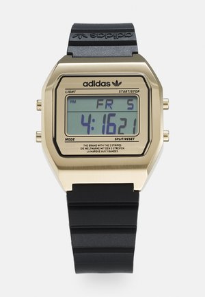 DIGITAL TWO UNISEX - Montre à affichage digital - gold-coloured / black