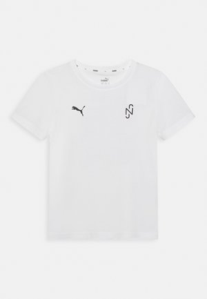 NEYMAR THRILL GRAPHIC TEE - T-shirt print - puma white