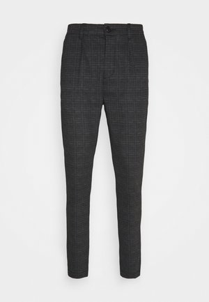 Kronstadt CLUB TEXTURE PANTS - Pantalon classique - prince of wales
