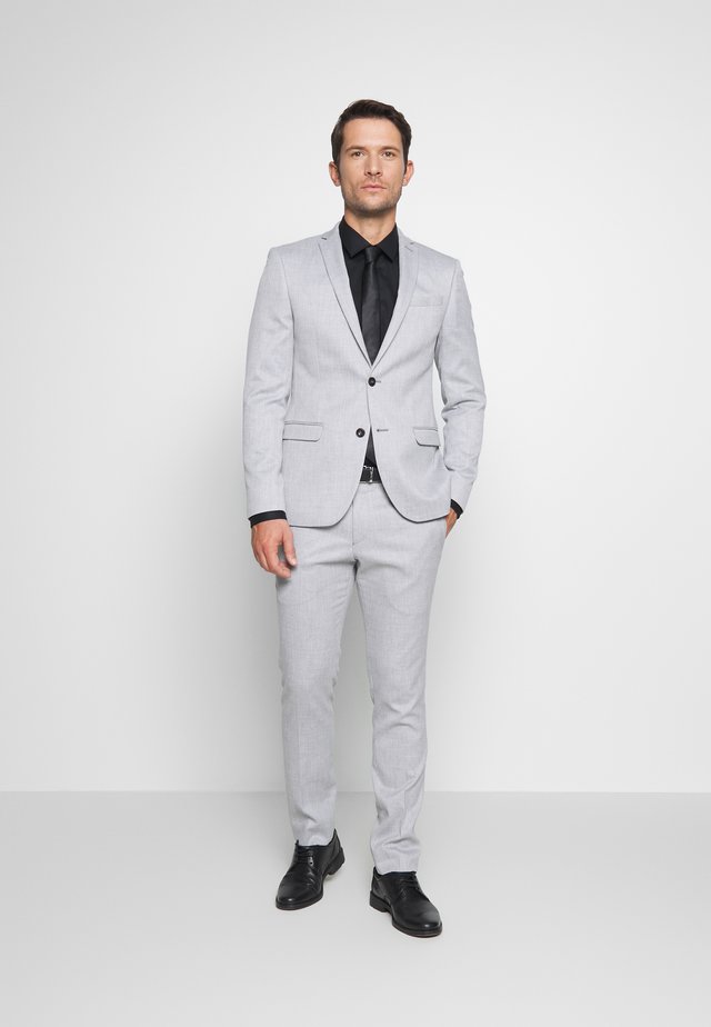 COOL STRUCTURE SUIT SKINNY FIT - Jakkesæt - grey