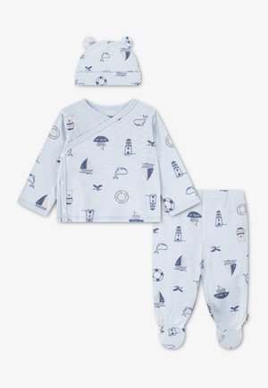 FOOTED PANT ATTACHMEN UNISEX - Pyžamová súprava - huggies ballad blue