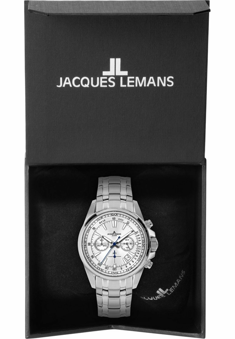 Jacques Lemans HORLOGES - Chronograph - zilver/silberfarben  