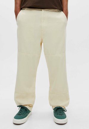 XDYE WORKER - Trousers - off white