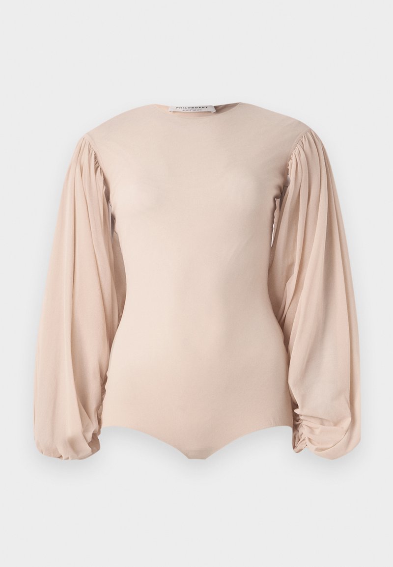 Philosophy di Lorenzo Serafini Longsleeve donkerroze