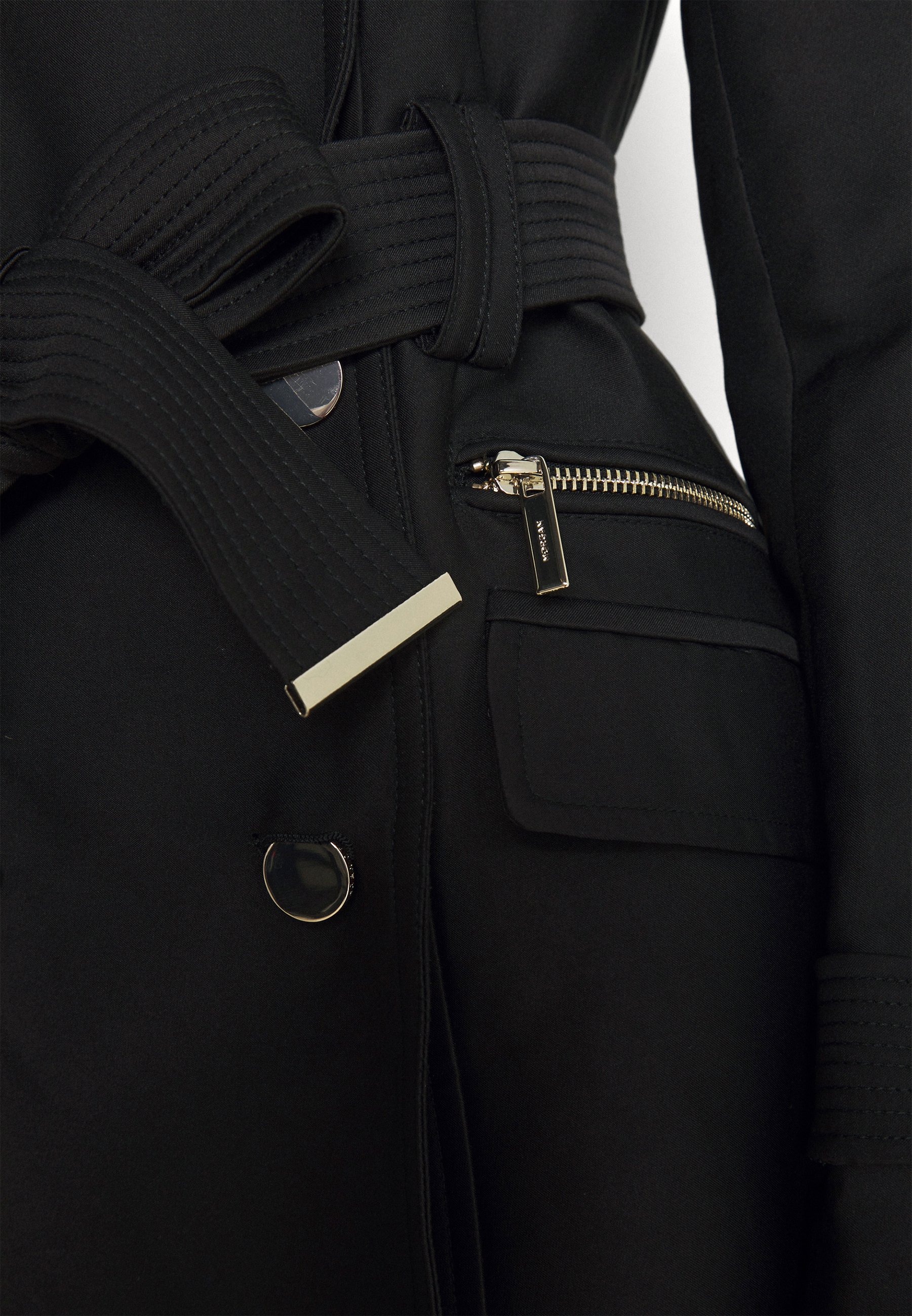 Morgan GIZA - Trenchcoat - noir/black 