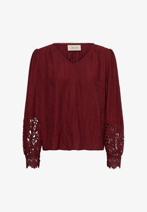 Cream, CRTINA BLOUSE - Camicetta - cabernet