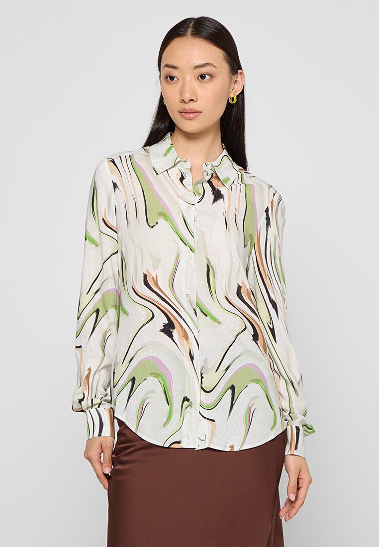 lala Berlin Overhemdblouse meerkleurig lala Berlin Overhemdblouse meerkleurig