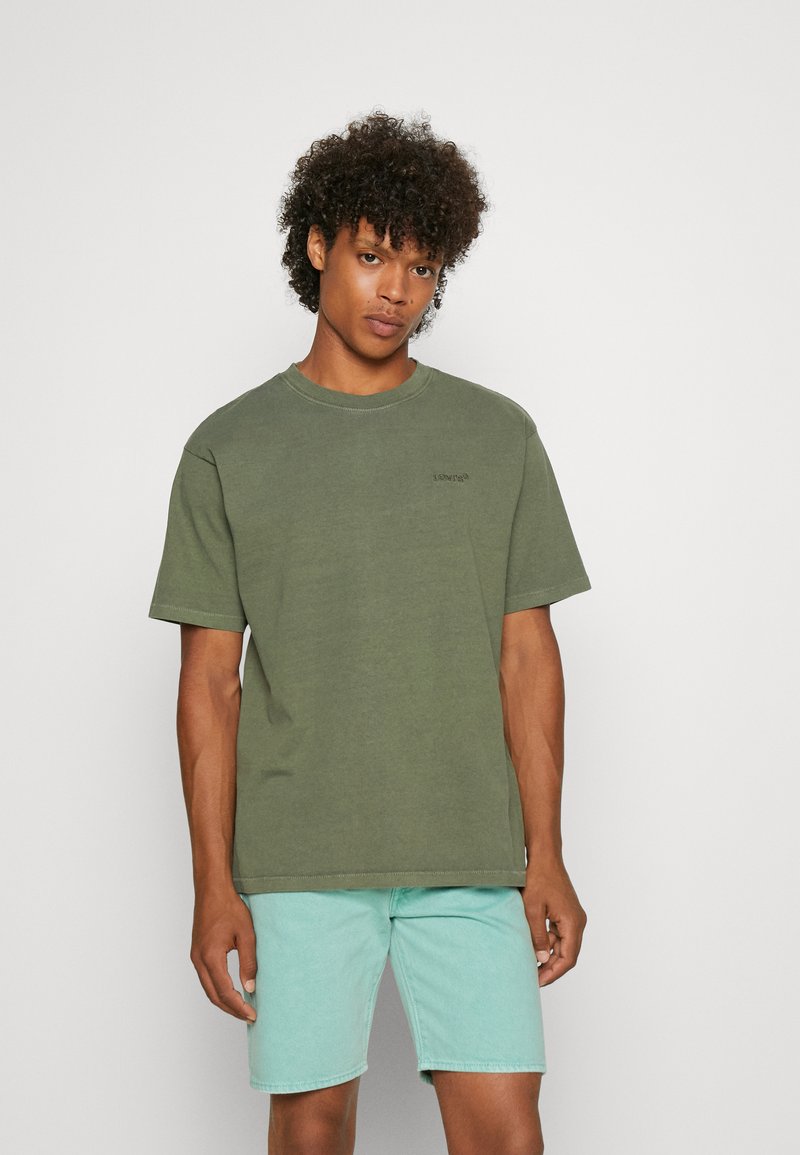 Levi's® VINTAGE TEE Tshirt print thyme garment/olijfgroen Zalando.be