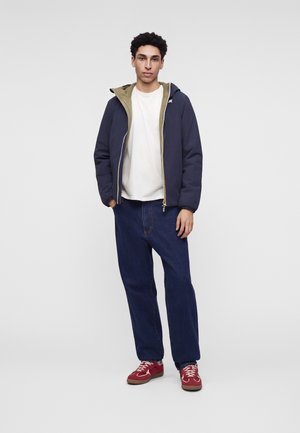 K-Way, JACK WARM DOUBLE UNISEX - Зимно яке - blue depth/green army