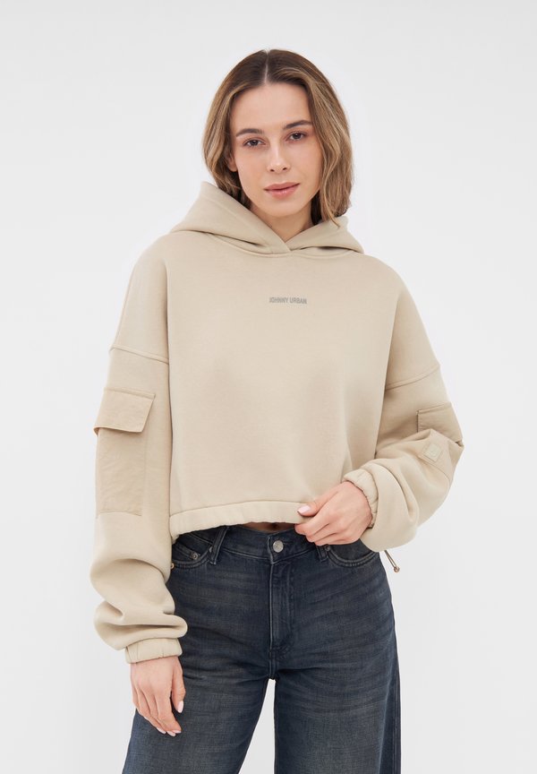 CARLY - Kapuzenpullover - sand