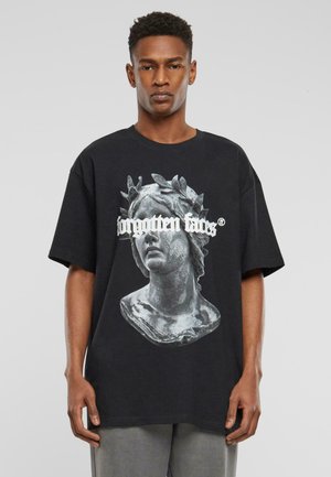 Forgotten Faces FADING LOGO STATUE - T-shirt print - black