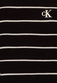 Calvin Klein Jeans UNISEX - Top s dlouhým rukávem - black/white