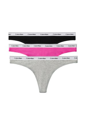 3 PACK - ICON LOGO - Tanga - black grey heather  stunning