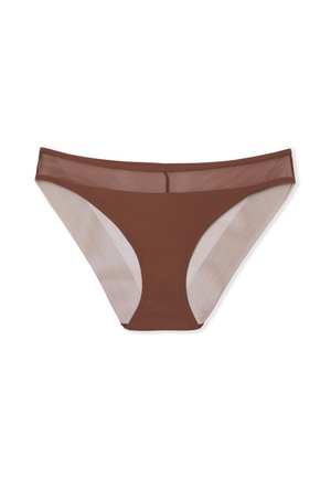 Etam, PURE MESH - Slip - brown