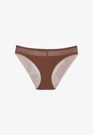 Etam, PURE MESH - Slip - brown