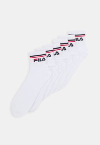 Fila - URBAN QUARTER 6 PACK UNISEX - Ponožky - white Miniatúrny obrázok 1