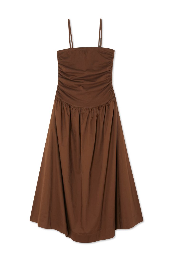 Never Fully Dressed Cocktailjurk bruin