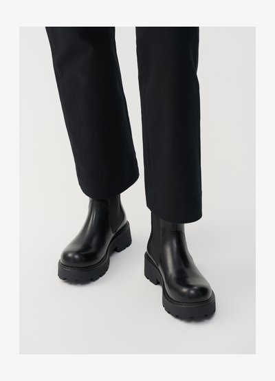 COSMO - Bottines à plateau - black