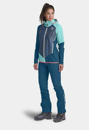 COL BECCHEI - Soft shell jacket - petrol blue