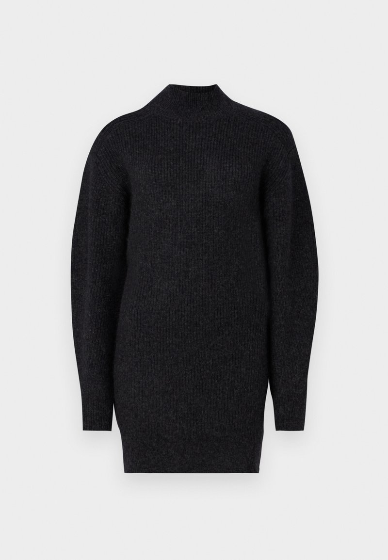 Iro Gebreide jurk grijs Iro Gebreide jurk grijs