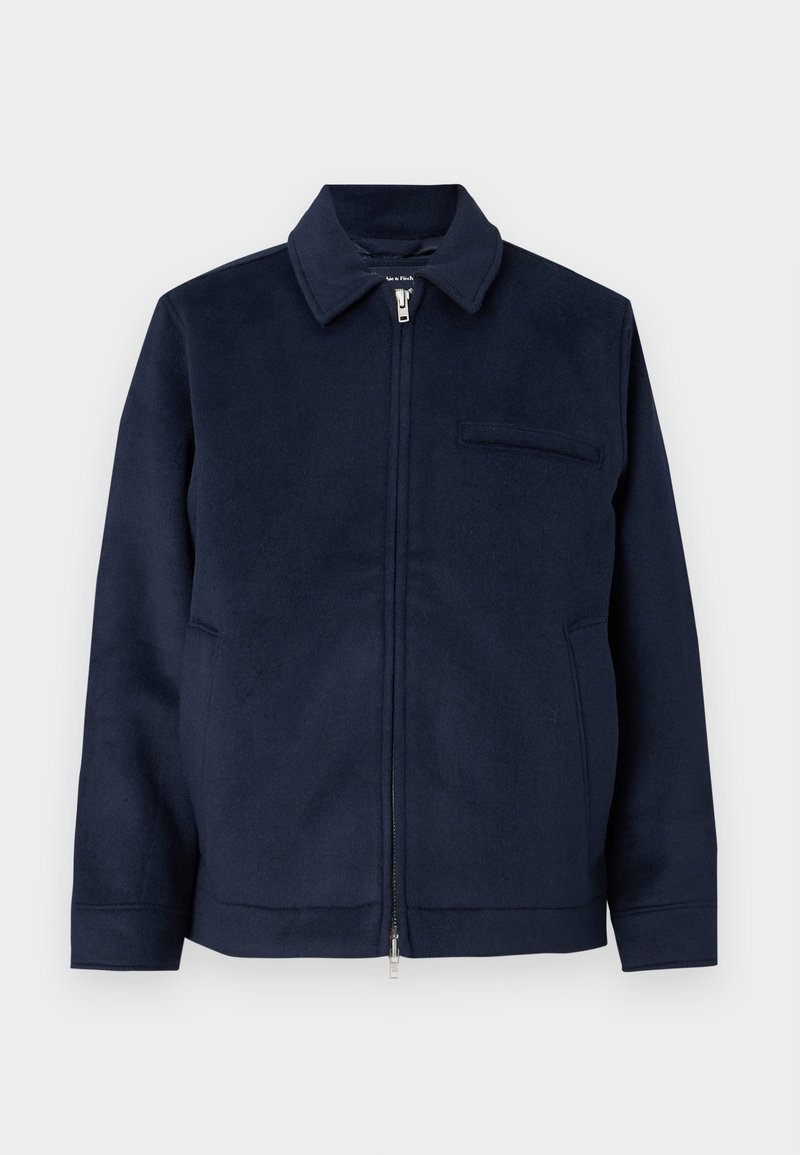 Abercrombie & Fitch Jas donkerblauw