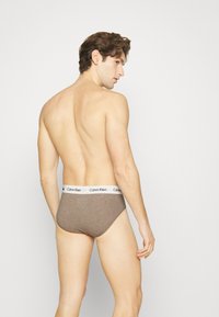 Calvin Klein Underwear HIP BRIEF 3 PACK COTTON STRETCH - Slip - weiß