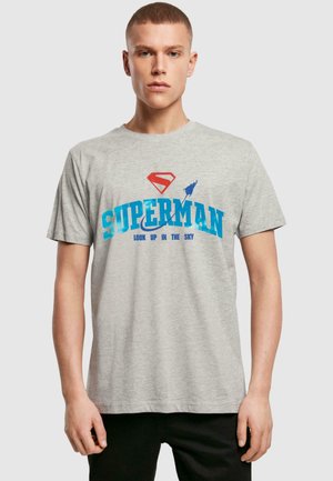 SUPERMAN LOOK UP IN THE SKY  - Print T-shirt - heather grey