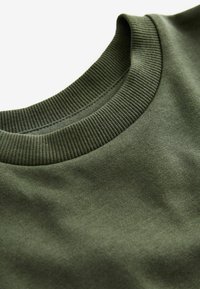 Next RELAXED FIT HEAVYWEIGHT  - Pamata T-krekls - khaki green
