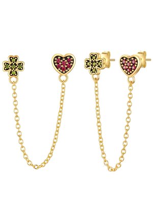 Earrings - gelbgoldfarben