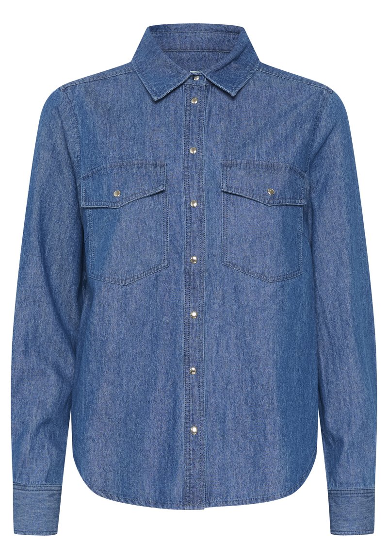 Part Two Overhemdblouse blauw denim/bluedenim